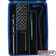 Trusă de reparat filet M8 x 1.0 29 pcs. (9427) - BGS technic