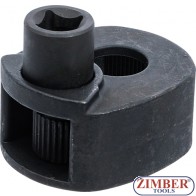 Cheie pentru bieleta de directie cu actionare 12.5 mm (1/2 ") dimensiuni 32 - 42 mm - 66534- BGS technic.