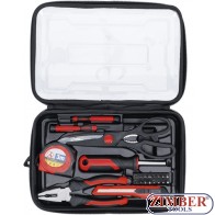 Trusa de scule pentru acasa, 23 piese - 7069 - BGS-technic.