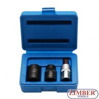 Trusa cheie pentagonala 1/2", 10mm, 14mm, 19mm, ZL-405P - ZIMBER TOOLS.