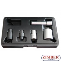 Trusa cu 5 chei speciale pentru pompe de injectie Bosch VE, ZR-36BDIPSK01 - ZIMBER TOOLS.