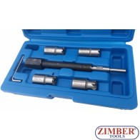 Trusă de frezat varf de injectoare, ZT-04A3001 - SMANN -TOOLS