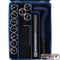 Trusă de reparat filet  M16 x 1.5 | 12 buc.9432- BGS technic.