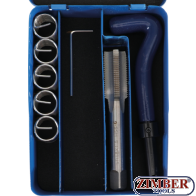 Trusă de reparat filet M18 x 1.5 | 7 buc  9433 -BGS technic.