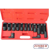 Trusa de tubulare pentru injectoare si Sonda Landa 14-Buc.  ZR-36OSWS14 - ZIMBER-TOOLS