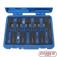 Trusa Eliminare Fire din Blocuri Terminale Plate si Rotunde MAN + VOLVO 14.buc, ZR-36TRTS02 - ZIMBER TOOLS