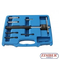 Trusa indepartare bujii incandescente 7-Buc, ZR-36GPPS7 - ZIMBER TOOLS