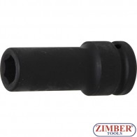 Tubulara Adanca de Impact,Hex.17mm,act.3/4" -  5717- BGS technic.