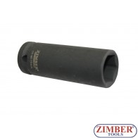 Tubulara de IMPACT lunga 1/2," ZR-08DIS1219M - 19mm - ZIMBER TOOLS