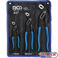 Set cleşti instalator 175 / 250 / 300 mm | 3 piese. (457) - BGS technic