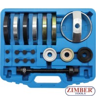 Kit pentru montat rulmenti de roata Audi A2, VW Lupo - Polo,Seat Ibiza, Skoda Fabia Ø 62, 66, 72 mm - 6250 - BGS technic.