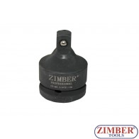 Adaptor de Impact  3/4" F x 1/2" M - ZIMBER  TOOLS.