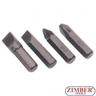 PieseTrusa biti pt surubelnite impact 4-buc, ZR-15BSFID04 - ZIMBER TOOLS.