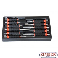 Set extractor tija, 11-buc. ZR-18PCS11 - ZIMBER-TOOLS.