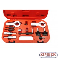 Set fixare distributie Fiat, Alfa Romeo, Lancia, Opel, Suzuki, Saab 1.3, 1.9. 2.4 D, DT, CDTI, ZR-36ETTS85 - ZIMBER TOOLS