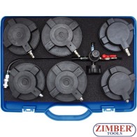 Set capace pentru testarea sistemului turbo la camioane - ZR-36TSST - ZIMBER TOOLS