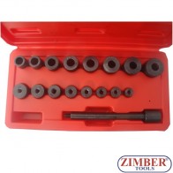 Set pentru centrat disc ambreiaj 17 buc, ZT-04227 - SMANN TOOLS