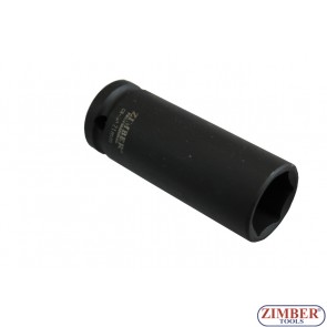 Tubulara de IMPACT 1/2 - 21mm, ZR-08DIS1221M - ZIMBER TOOLS.
