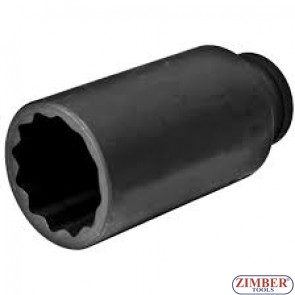 Cheie tubulara impact pentru piulita butuc 36mm 1/2" - ZIMBER - TOOLS
