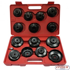 Trusa de chei pentru filtre de ulei 15-buc, ZR-36OFWS15  - ZIMBER TOOLS
