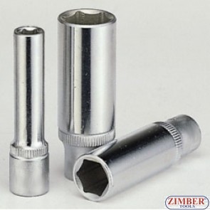 1/2" Dr. 19mm Deep Socket - 6pt - ZIMBER-TOOLS