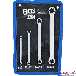 Trusa Chei E 4 buc.E6xE8; E10xE12; E14xE18; E20xE24  (2264) - BGS technic