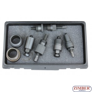 Set prese pentru fulii pompa de injectie pentru motoare  VANOS BMW M50/M52 si OPEL, ZR-36ESB01- ZIMBER TOOLS