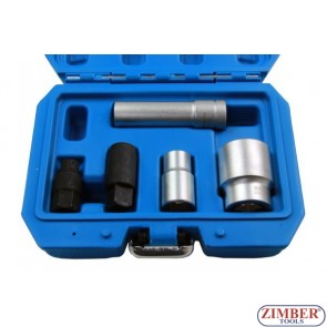 Set 5 tubulare pentru montarea/demontarea pompelor de injectie Diesel Bosch - ZR-36ICS01 - ZIMBER TOOLS.