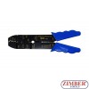 Cleste de sertizat papuci, taiat si dezizolar cabluri electrice, 200mm - 1422 - Bgs technic.