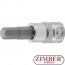 Capete chei profil hexagonal  6mm, 1/4"- 2500 - BGS-technic.