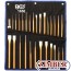 Set dalti, dornuri si punctatoare , 28piese - 1650 - BGS technic.
