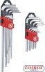 Set chei Torx tip L, T10 - T50 si set chei Imbus tip L 1,5 - 10 mm, 18 piese  - 822 - BGS technic.