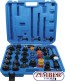 Set pentru verificare pierderi la sistemul de racire pentru autoturisme si autoutilitare usoare, 32 piese  - 6867- BGS technic