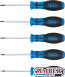Set şurubelniţe Profil Torx  T6 ,T7,T8,T9 - T10 | 5 -piese - 6826 - BGS technic.