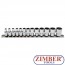 Set chei tubulare Gear Lock 4-14mm, antrenare 1/4", 13 piese. 2150 - BGS- technic.